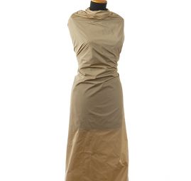 Taft žakár puntíky béžový