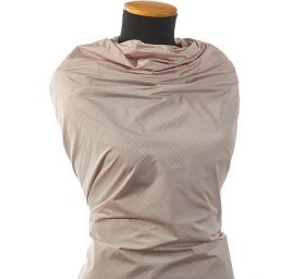 Taft žakár puntíkovaný růžový