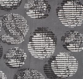 Úplet viskozový geometrický vzor černobílý