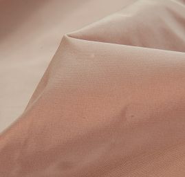 Taft hladký rezavěhnědobílá