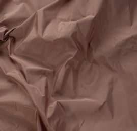 Taft hladký pevnější starorůžový/šedý