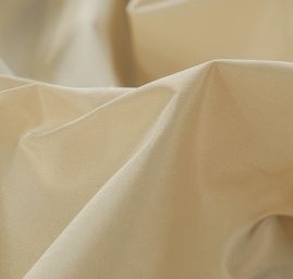 Taft hladký béžový