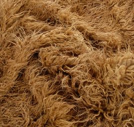 Imitace zvířecí srsti kašmírské kozy sv.hnědá