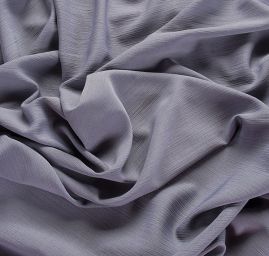 Viskozová šatovka kreš šedomodrá