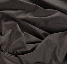 Pevnější bavlněná látka směs matná khaki 