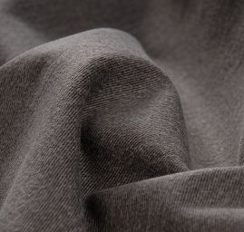 Pevnější bavlněná látka směs matná khaki 