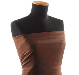 Lamé šatová látka zlatohnědá