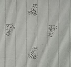 Podšívka žakárová světle šedá