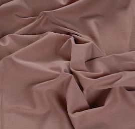 Pružná látka bavlna směs matná hnědá II.jakost