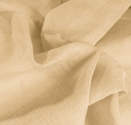 Len středně silný pružný béžovohnědé barvy