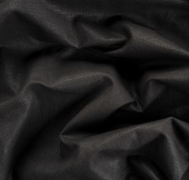 Bavlněné plátno černé barvy