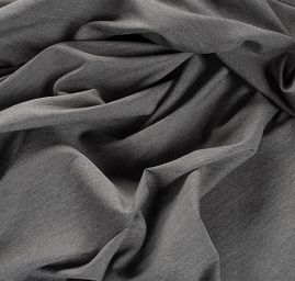 Kostýmová látka vlna směs šedý melír