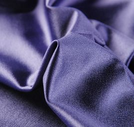 Úplet imitace plavkoviny jemný lesk fialový tmavý