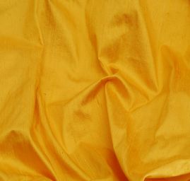 Šantung jednobarevný kanárkově žlutý