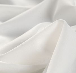 Pletenina úplet scuba crepe oboustranný jemný slonová kost II.jakost