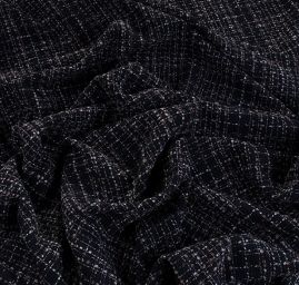 Efektní látka kostýmovka imitace ručně tkané látky