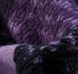 Efektní pleteni geometrický motiv