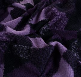 Efektní pleteni geometrický motiv