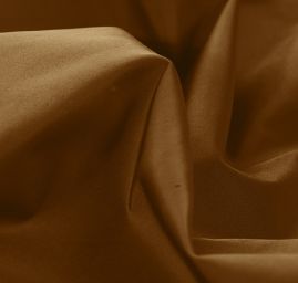 Taft  jednobarevný zlatohnědý