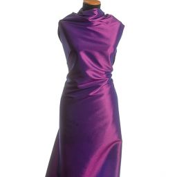 Taft šanžán fialový