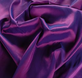 Taft šanžán fialový