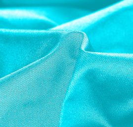 Taft jednobarevný světle modrý