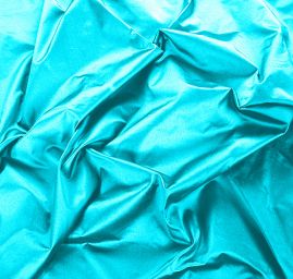 Taft jednobarevný světle modrý