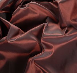 Taft  šanžán lososový/modrý