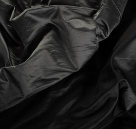 Taft hladký šanžán antracit