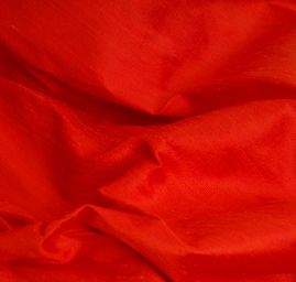 Šantung jedobarevný skořicové barvy