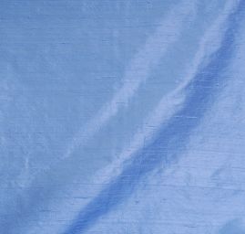 Šantung jedobarevný světle ocelově modrá  II.jakost