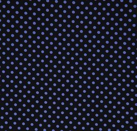 Šifon vzor puntík levadnulová/černá malý