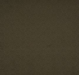 Pružná riflovina plastický květinový vzor olivová