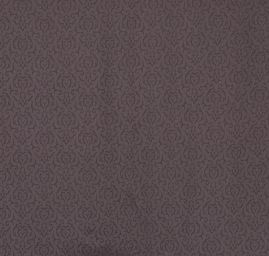 Pružná riflovina plastický květinový vzor olivová