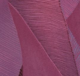 Šifon viskozový avantgardní motiv vínový