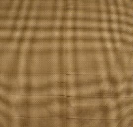 Brokát žakárová látka zlatočerná drobný vzor 