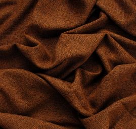 Kostýmová látka melír  hnědočerná s nopky 