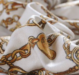 Viskozový úplet II.jakost motiv řetězů  