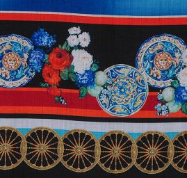 Látka vlna/kašmír rytíř/vozataj