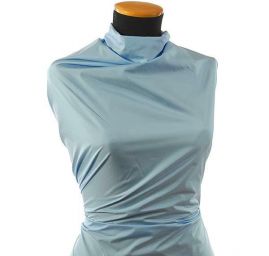 Taft hladký světle modrý