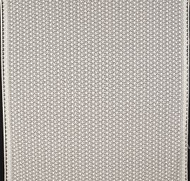 Efektní hrubá krajka jemný květinový motiv bílá