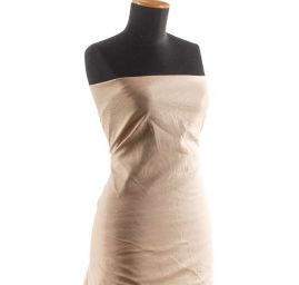 Len pružný viskoza béžový