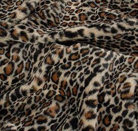 Imitace zvířecí srsti gepadr nízký vlas