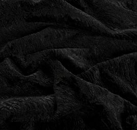 Imitace kožešiny persián barva černá