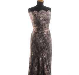 Krajka tylová jemná starorůžová 