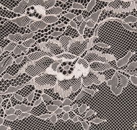 Krajka tylová jemná starorůžová 