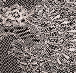 Krajka tylová jemná starorůžová 