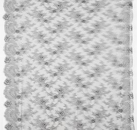 Krajka tylová jemná černá 