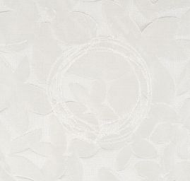 Taf žakár květinový ornament slonová kost