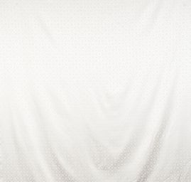 Žakárová tkanina plastický vzor slonová kost